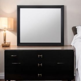 Ireland Black Finish Mirror