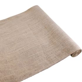 3.3ft*15ft Natural And Eco-friendly, Jute Cloth Roll, Garden Plant Cover, Soil-moisturizing And Weed-control Cloth, Biodegradable And Breathable (Option: 33ft15ft)