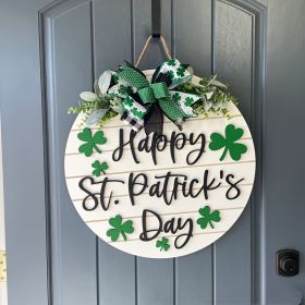 1PC Wooden tags for Independence Day, patriotic American homes, rural areas, wooden walls, door decorations, wooden crafts (Color: 43, size: 20*20*0.5cm)