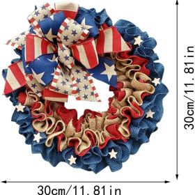 1PC Wooden tags for Independence Day, patriotic American homes, rural areas, wooden walls, door decorations, wooden crafts (Color: 50, size: 20*20*0.5cm)