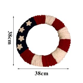 1PC Wooden tags for Independence Day, patriotic American homes, rural areas, wooden walls, door decorations, wooden crafts (Color: 51, size: 20*20*0.5cm)