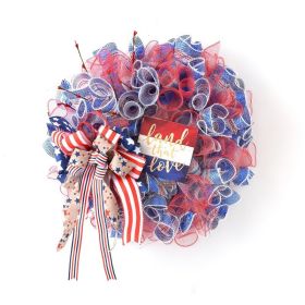 1PC Wooden tags for Independence Day, patriotic American homes, rural areas, wooden walls, door decorations, wooden crafts (Color: 93, size: 40*40*0.5cm)